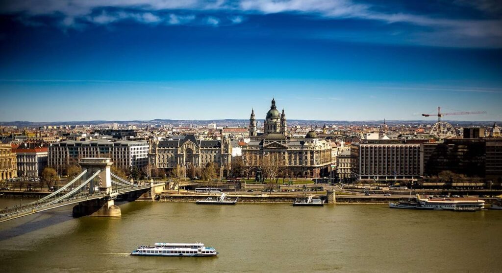 Cruise on the river Danube Budapest