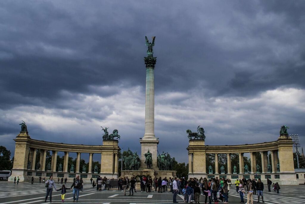 Heroes' Square - Budapest Hungary