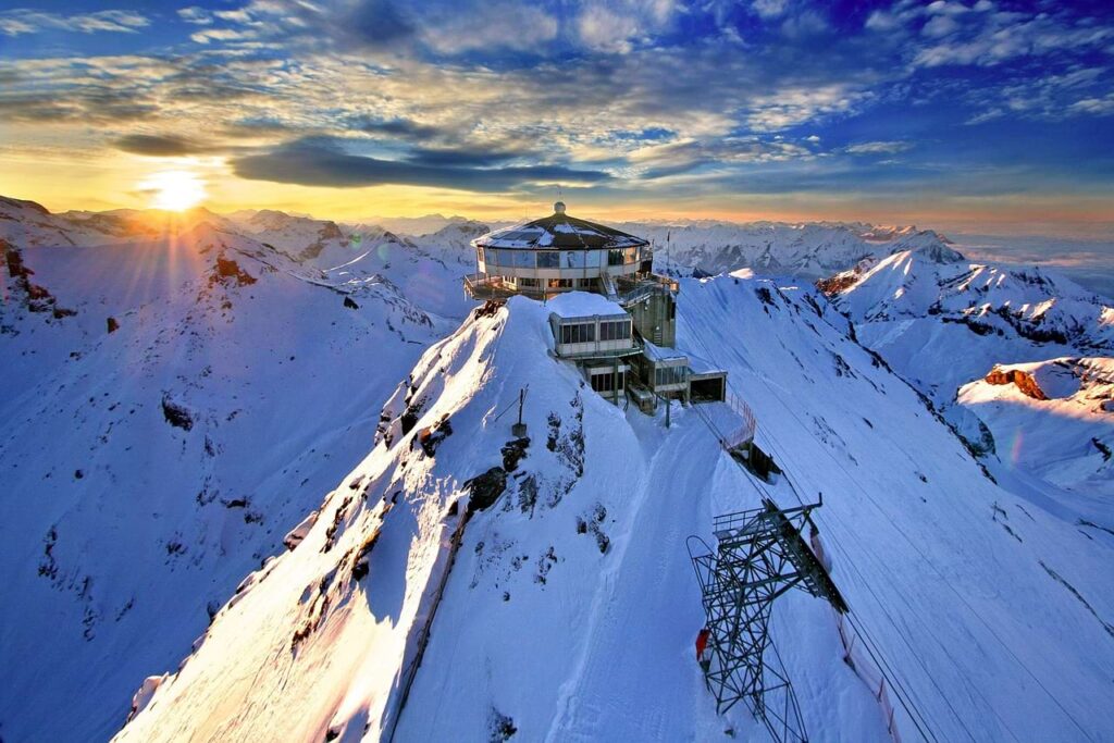 Scilthorn Mountain Switzerland